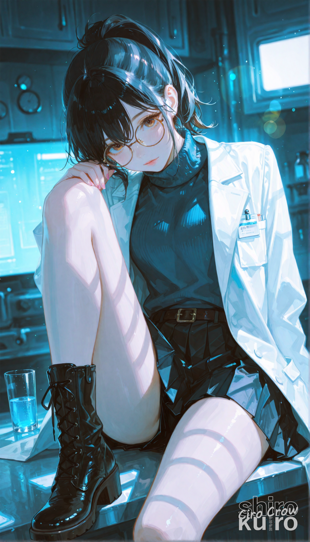 白衣とミニスカ