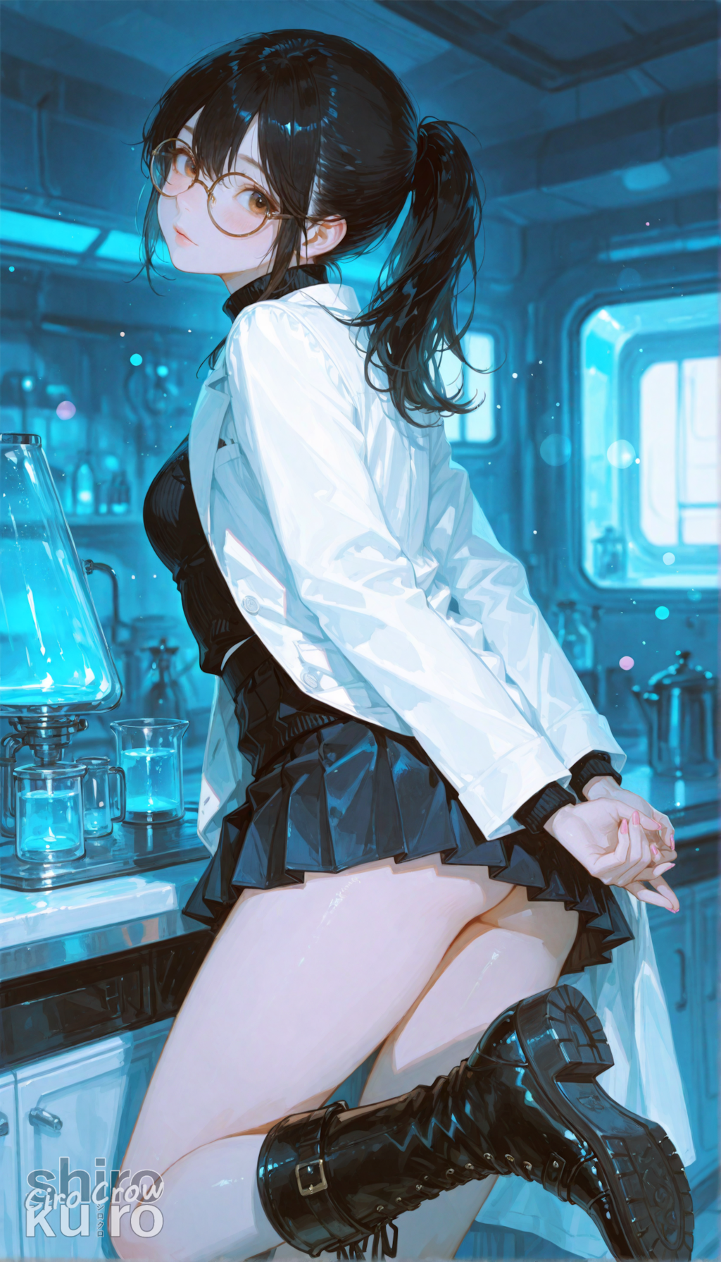 白衣とミニスカ