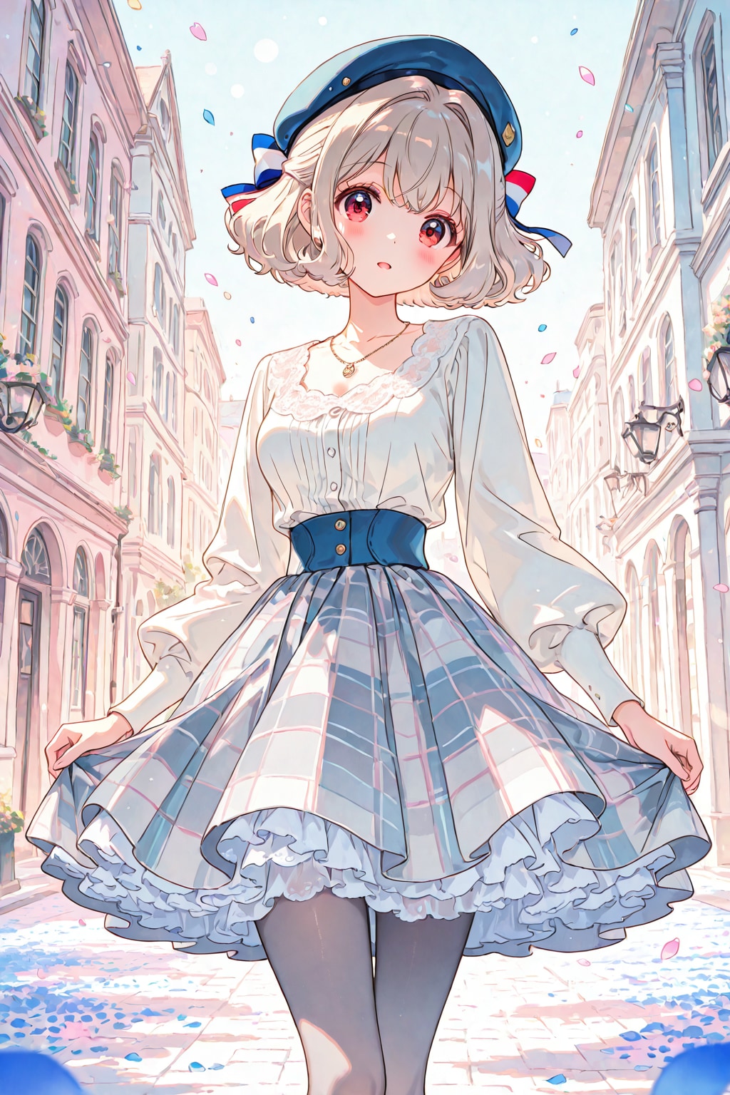 フランス衣装の日向ちゃん