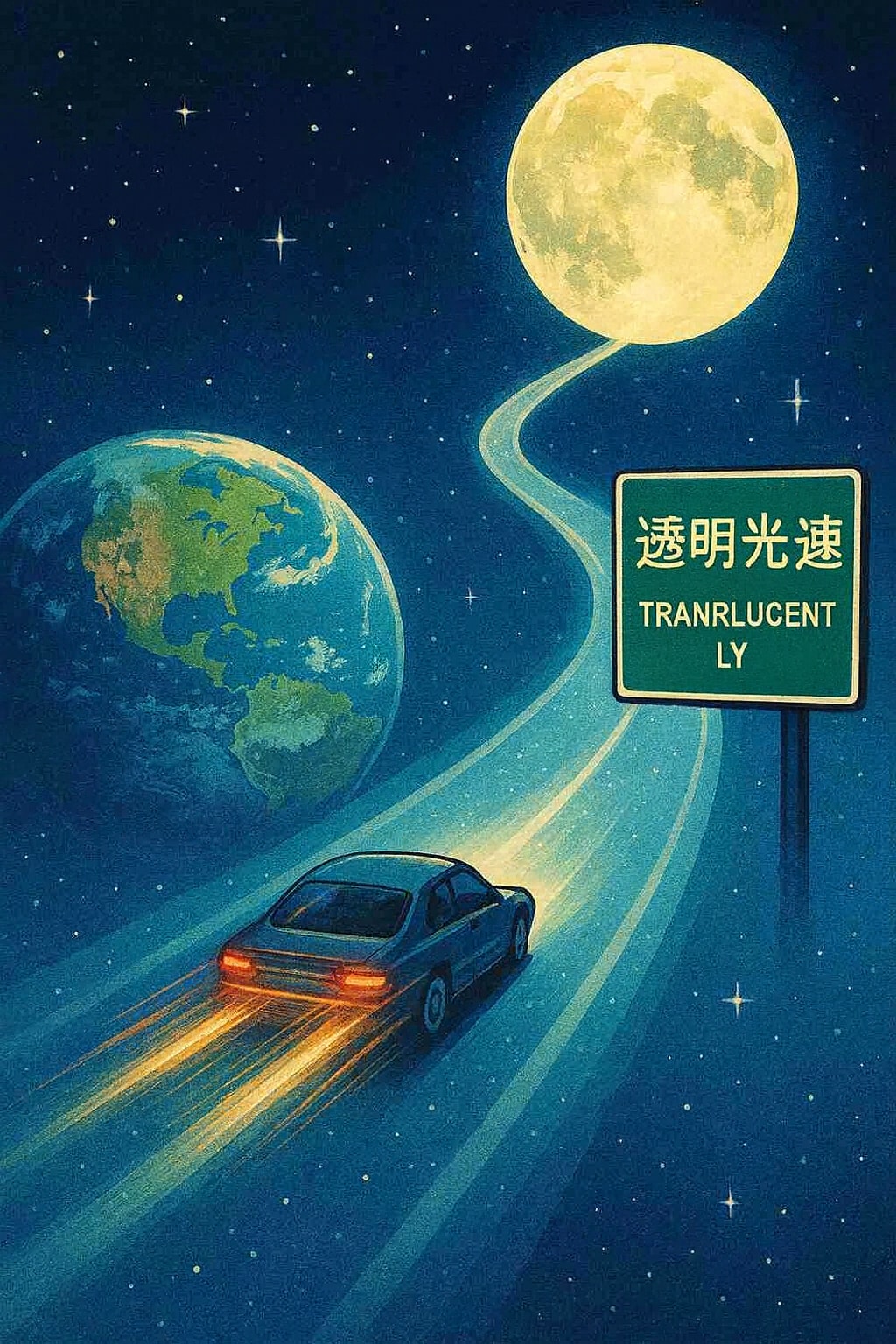 東名高速→透明光速