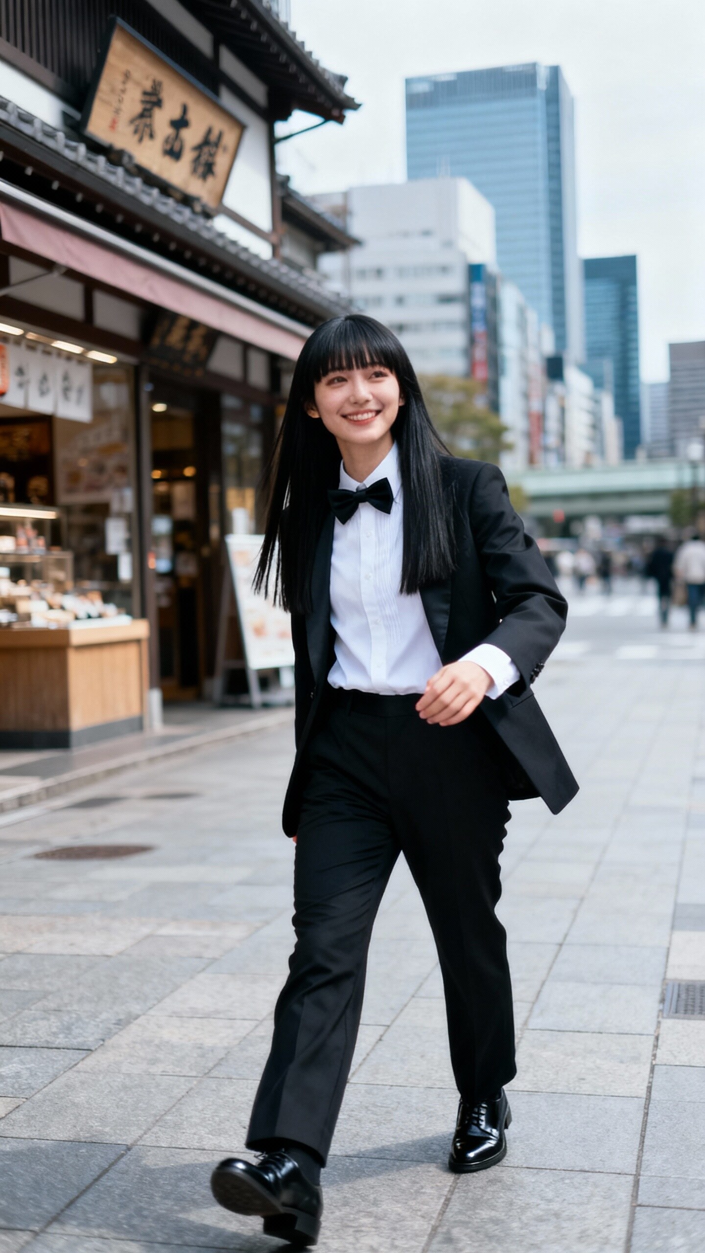 seedream実写特集　タキシード令嬢剣橋エリカの日本橋遊覧
