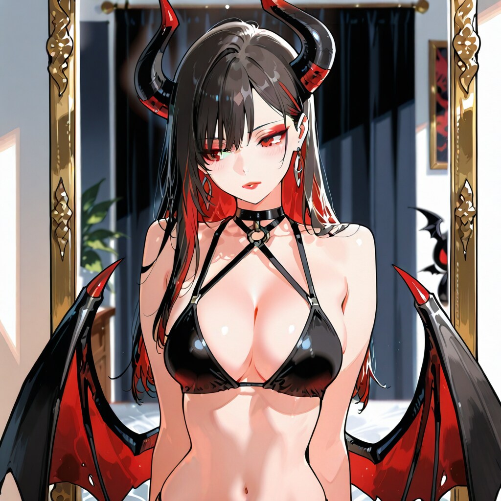 phoenixでお化粧悪魔っ子260207