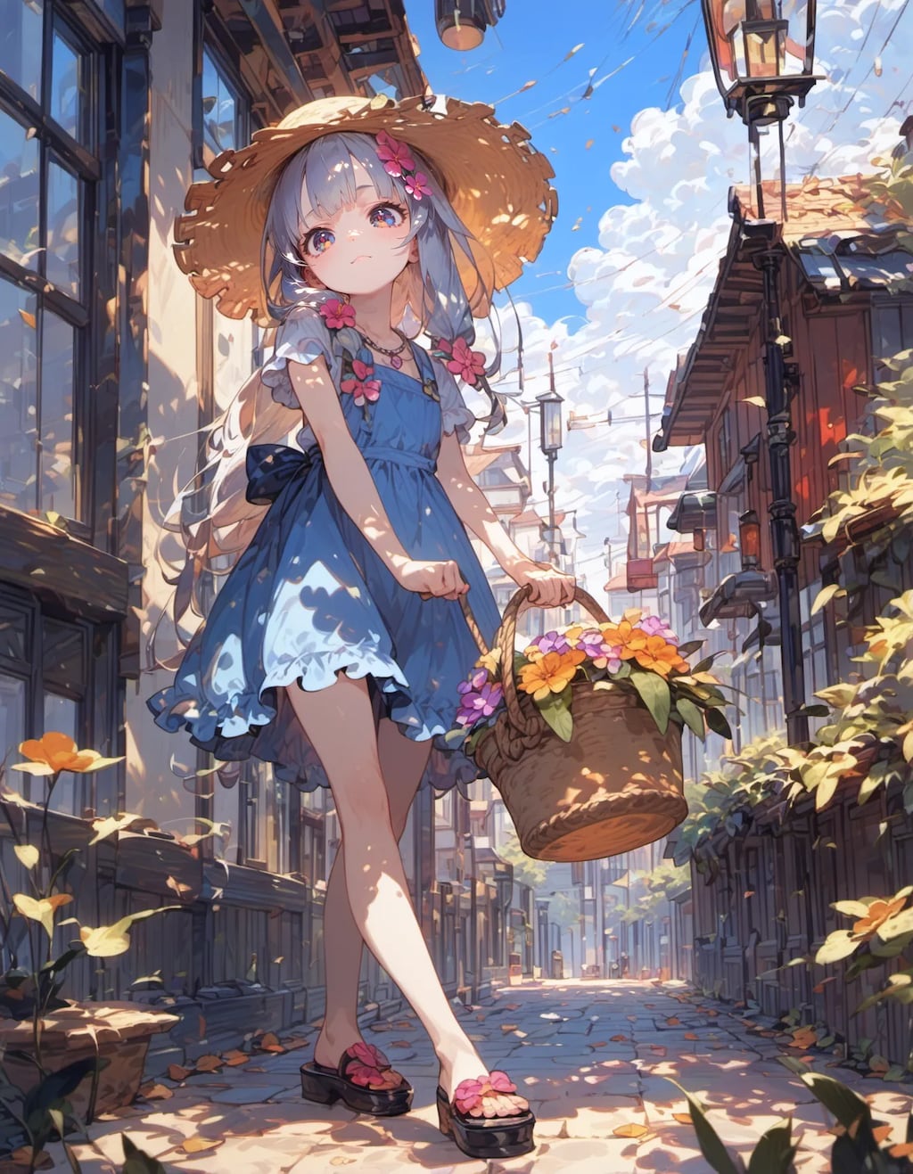 Flower Basket Serenity