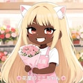 ちびギャルが働く【#けもみみ花屋にようこそ】１ 2枚目