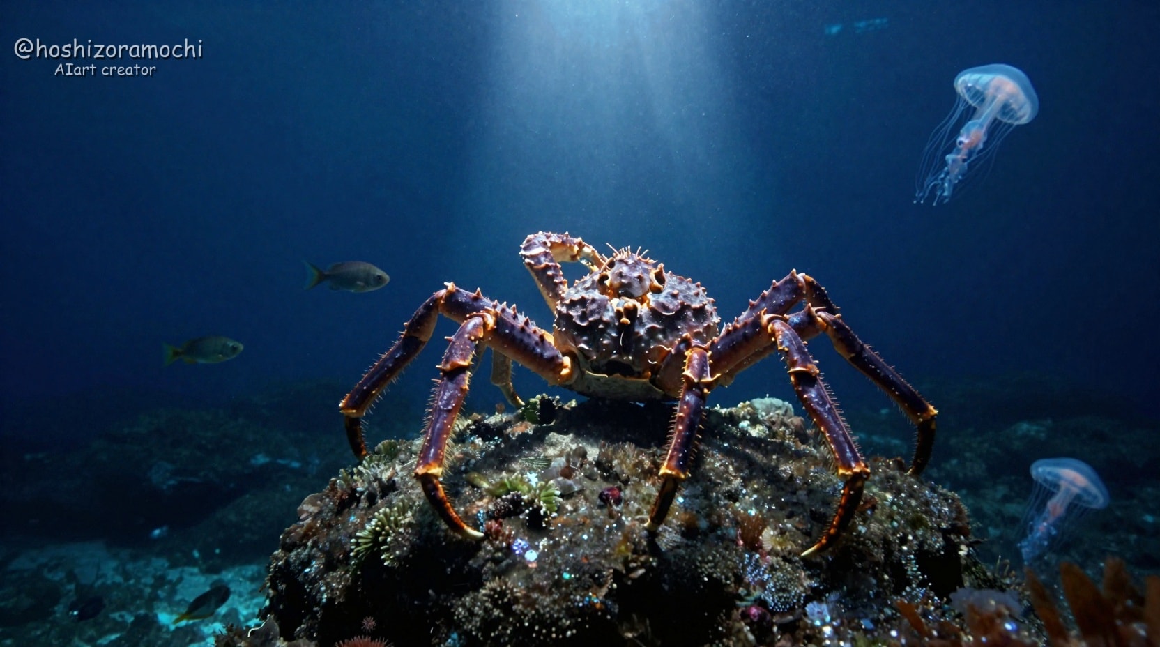 深海の神秘、静かなる巨人。 | の人気AIイラスト・グラビア