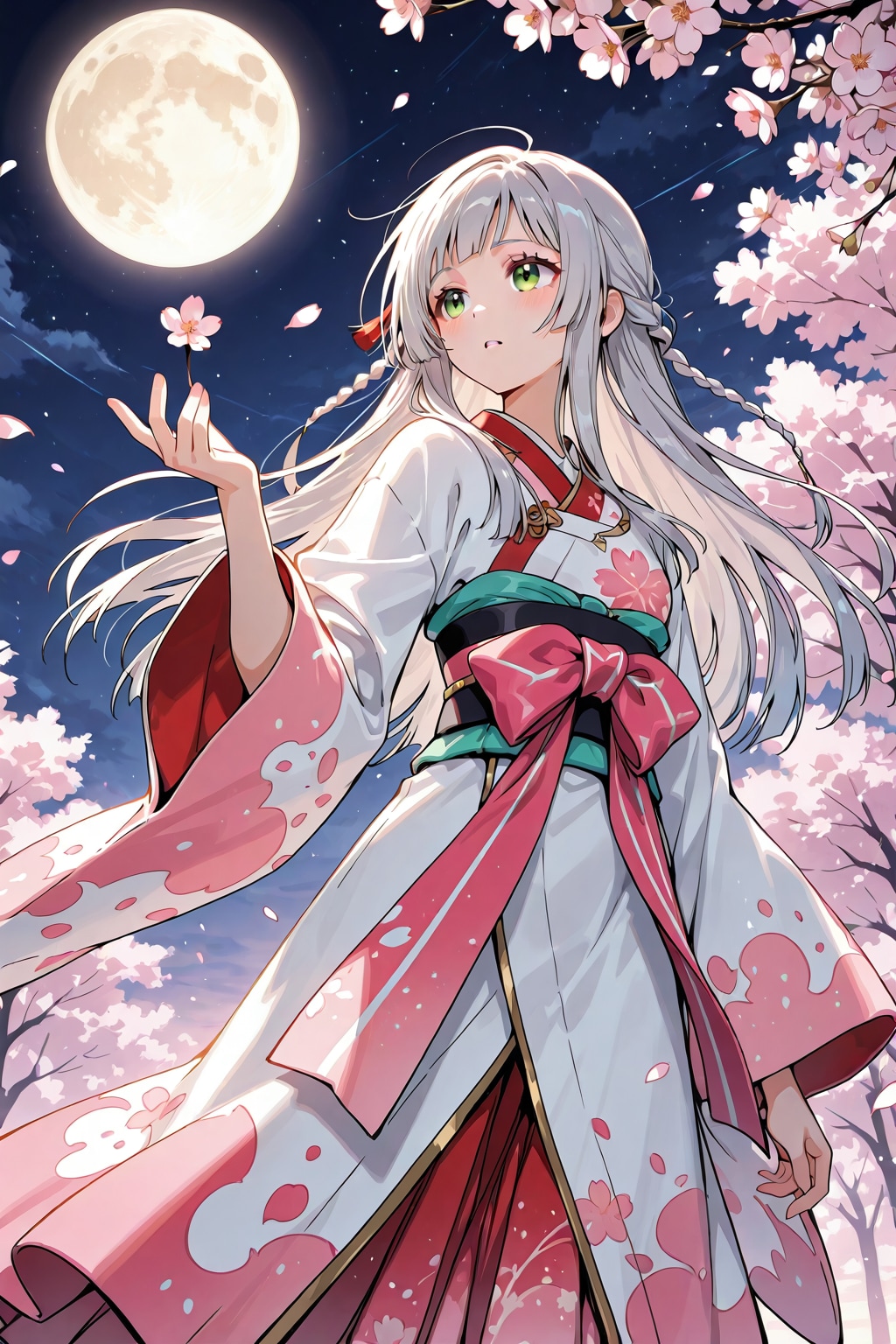 夜桜ステラちゃん | の人気AIイラスト・グラビア