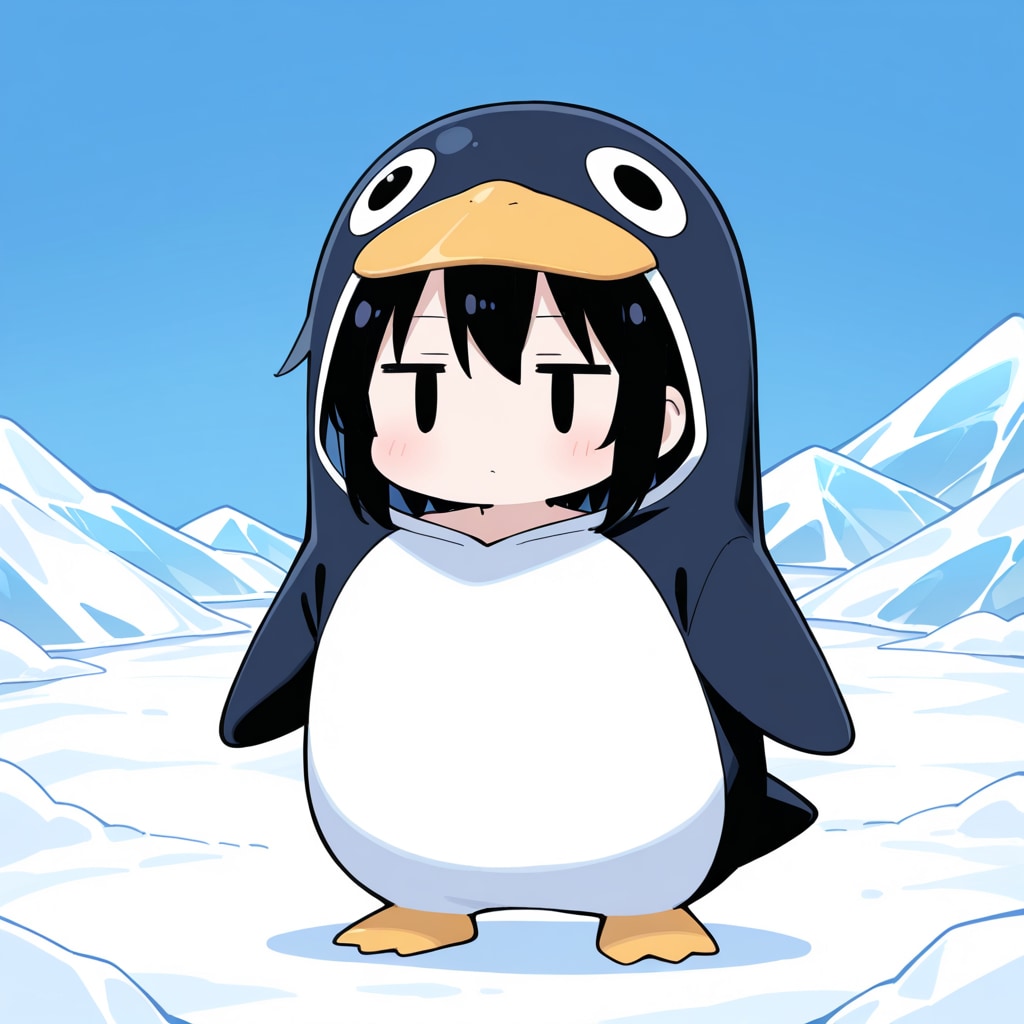 着ぐるみ着せ替え（ペンギン）