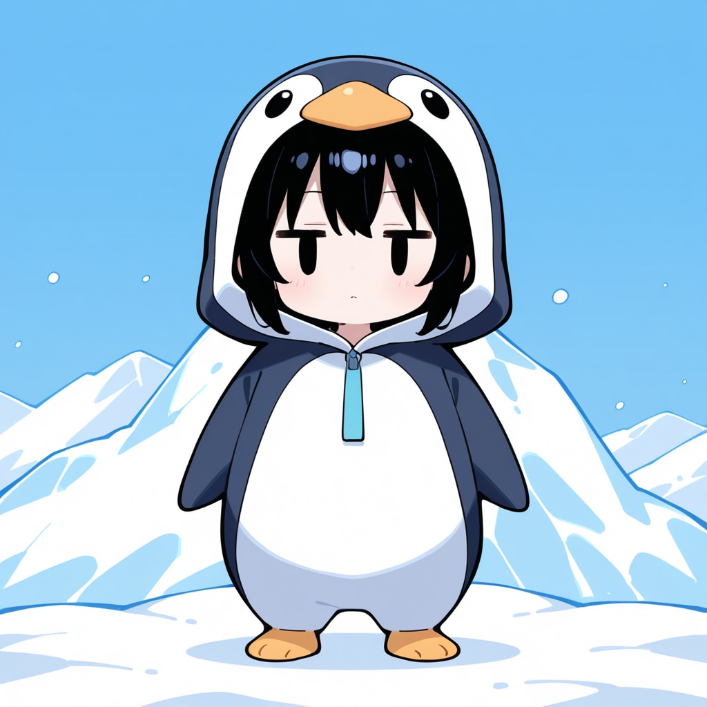 着ぐるみ着せ替え（ペンギン）