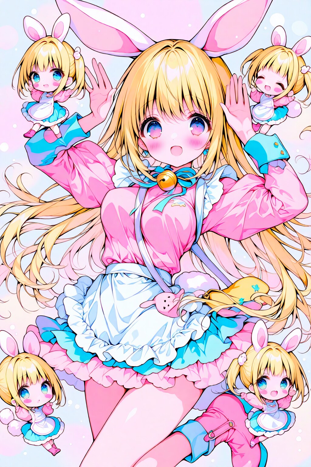 うさぴょんダンス | の人気AIイラスト・グラビア