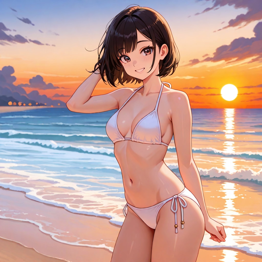 Sunset summer