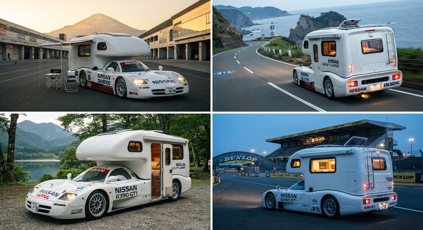 R390GT1キャンピングカー | の人気AIイラスト・グラビア