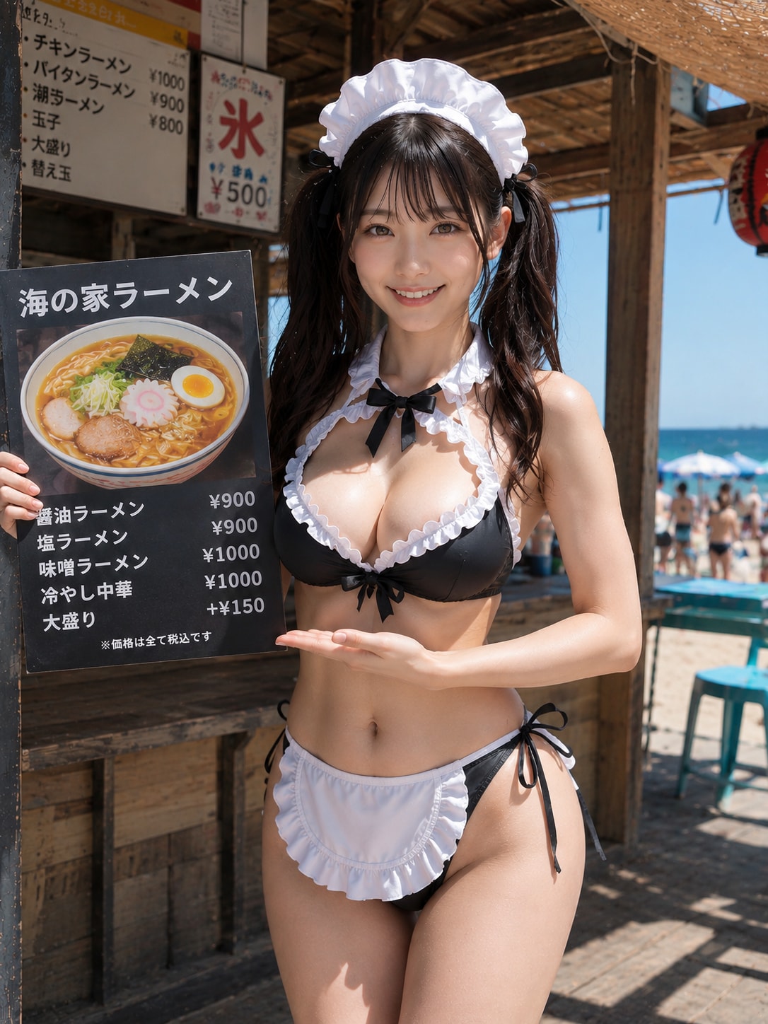 メイド水着