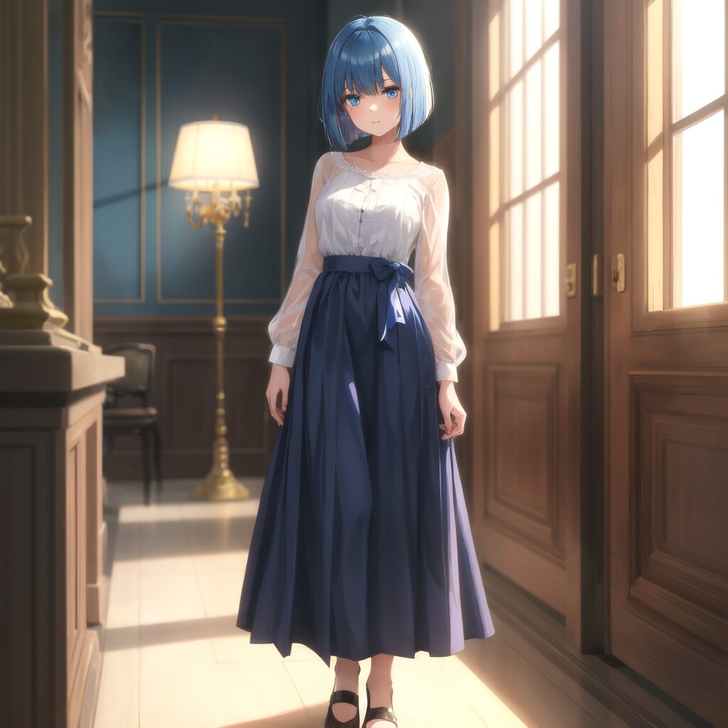 エレガントなクラシカルドレス