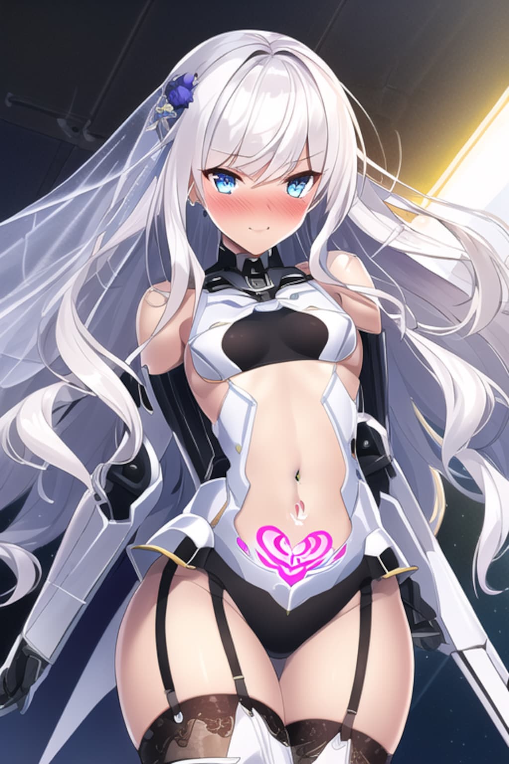 銀髪コスプレメカ娘は複雑な気分らしい