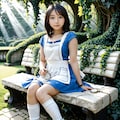 不思議の国のアリス風衣装 4枚目