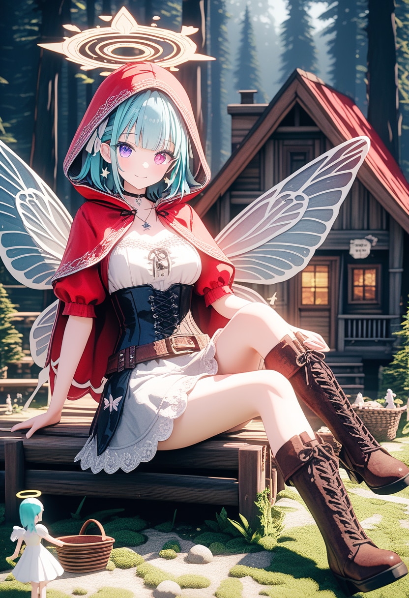 イオ in 赤ずきん | の人気AIイラスト・グラビア