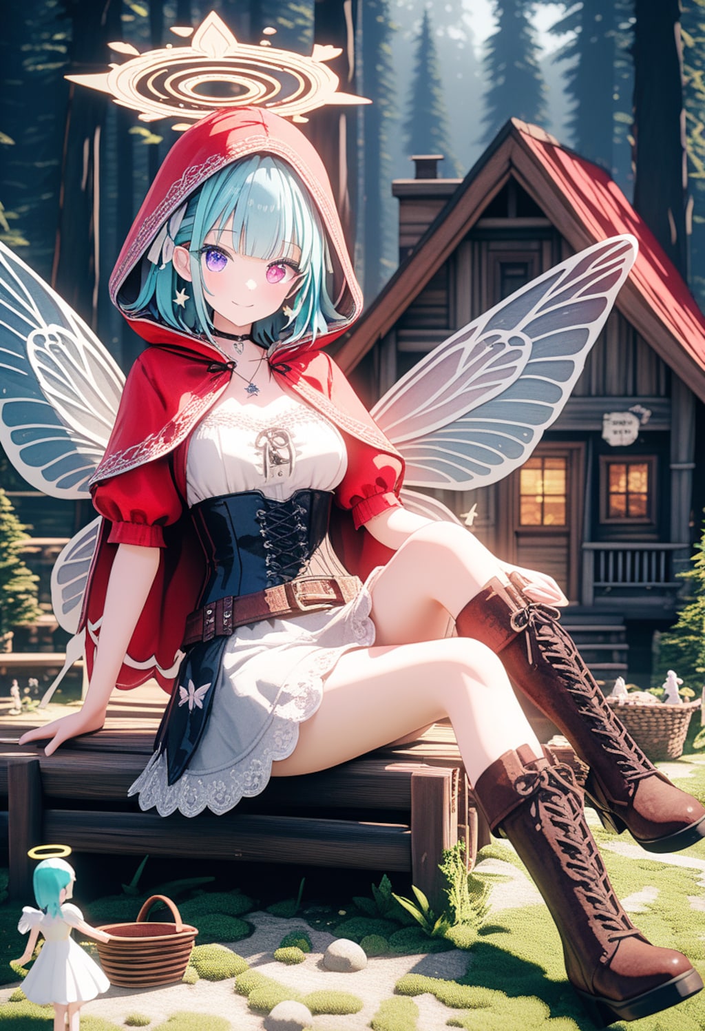 イオ in 赤ずきん