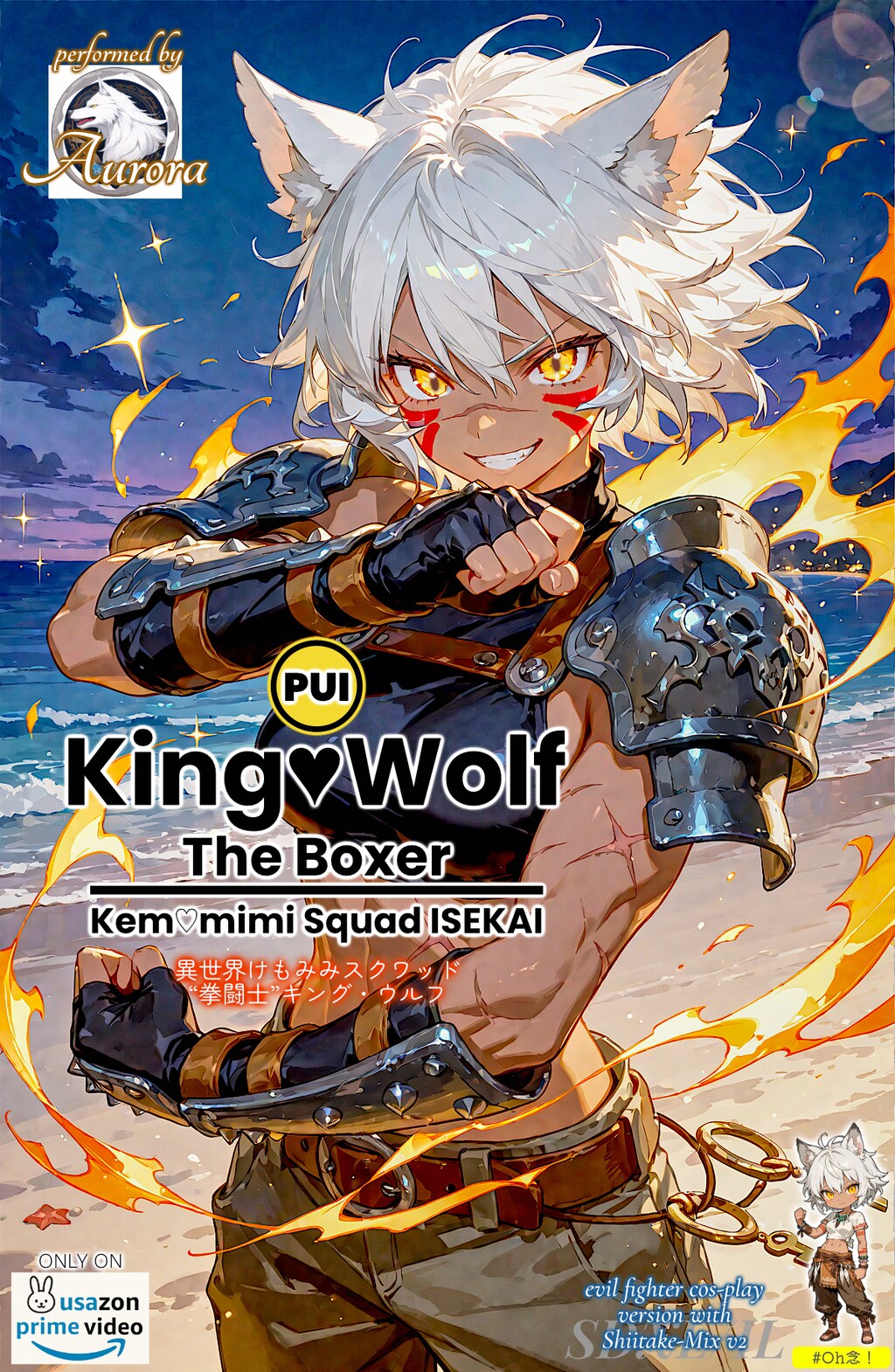 【異世界けもみみスクワッド】拳闘士キング・ウルフ