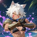 【異世界けもみみスクワッド】拳闘士キング・ウルフ 2枚目