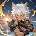 【異世界けもみみスクワッド】拳闘士キング・ウルフ 3枚目