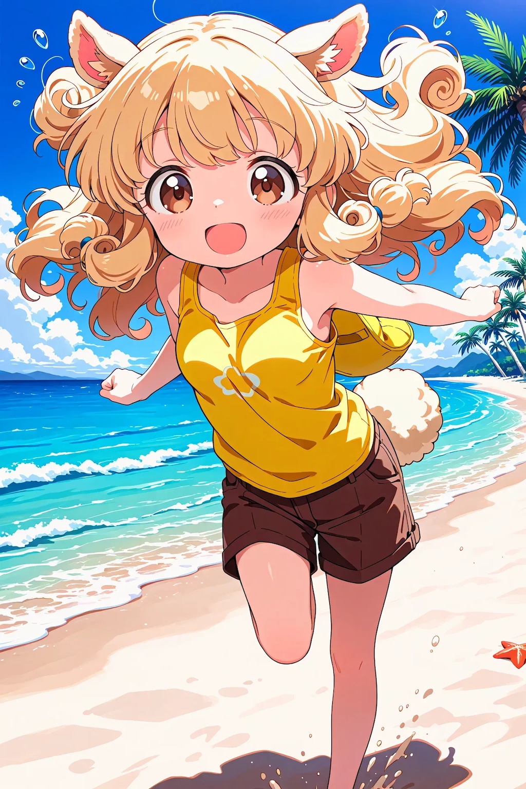 浜辺のパルル