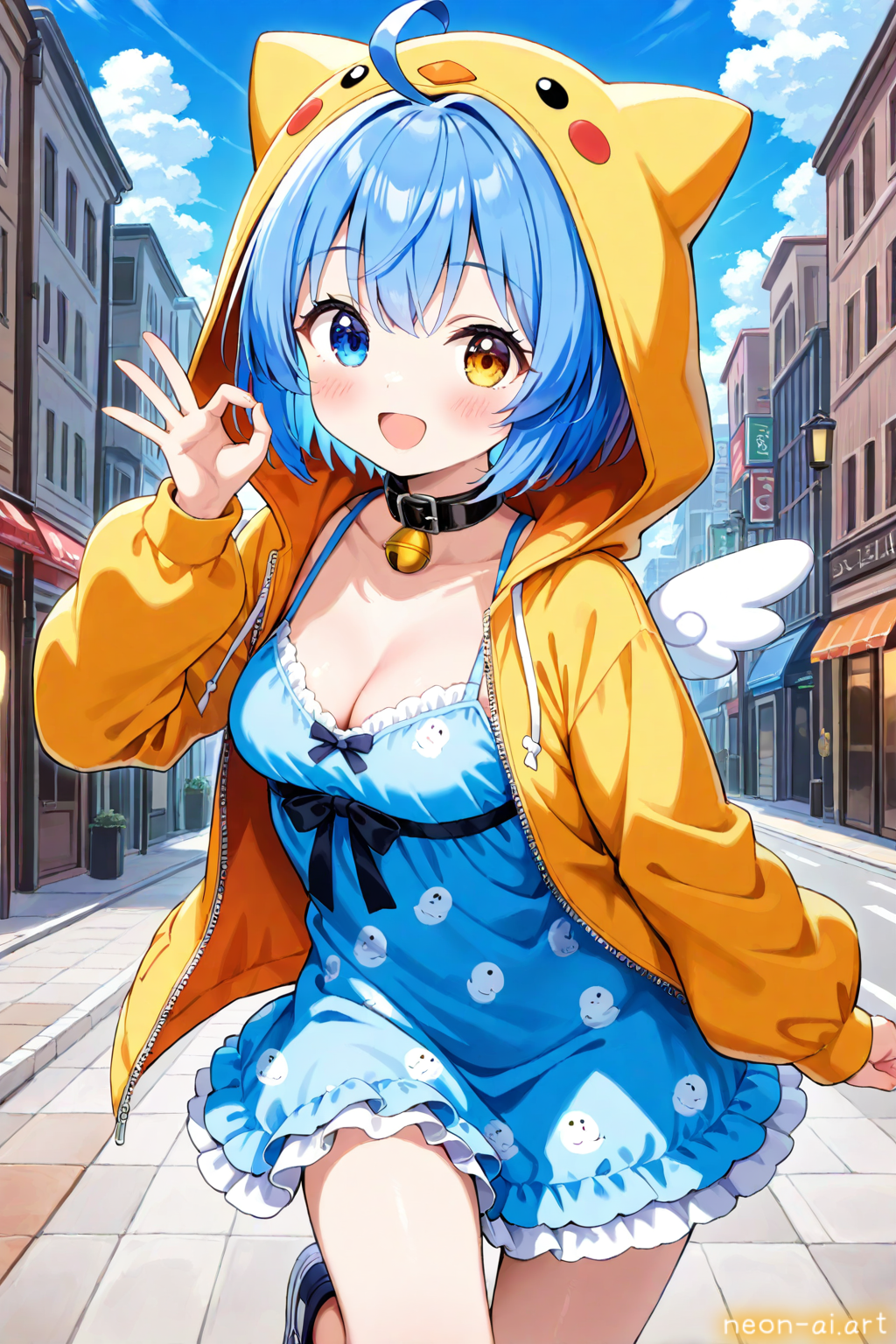 ひよこフード付きパーカー（5models）