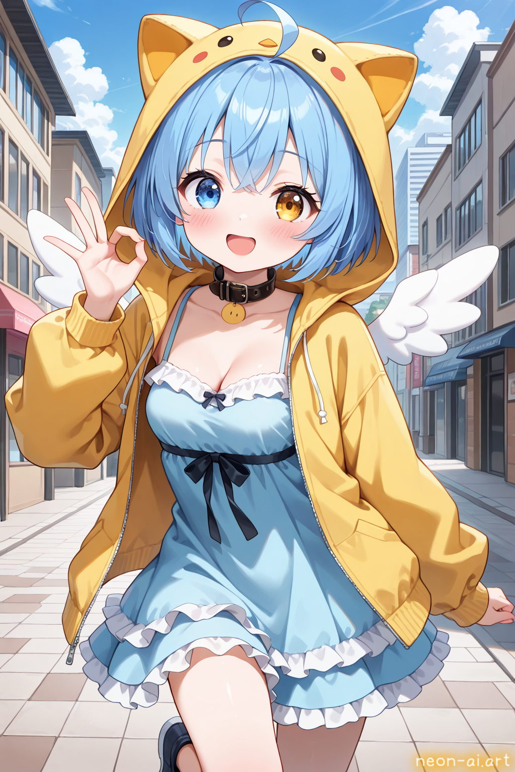 ひよこフード付きパーカー（5models）