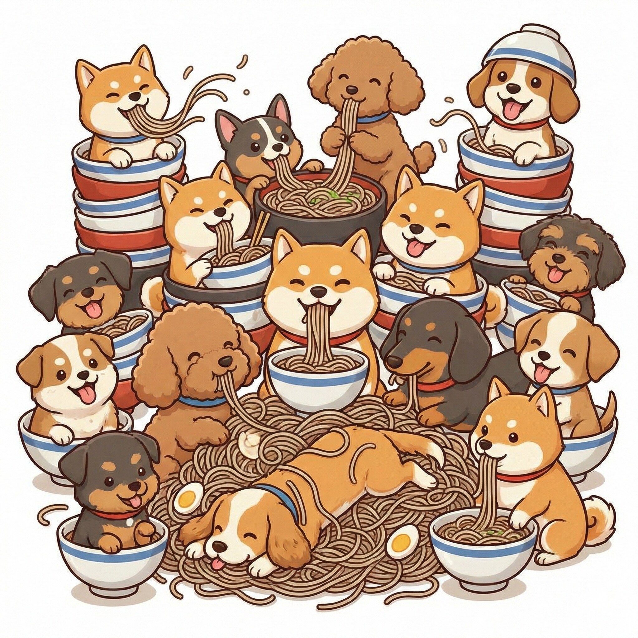 わんこそばの日と聞いて🐶