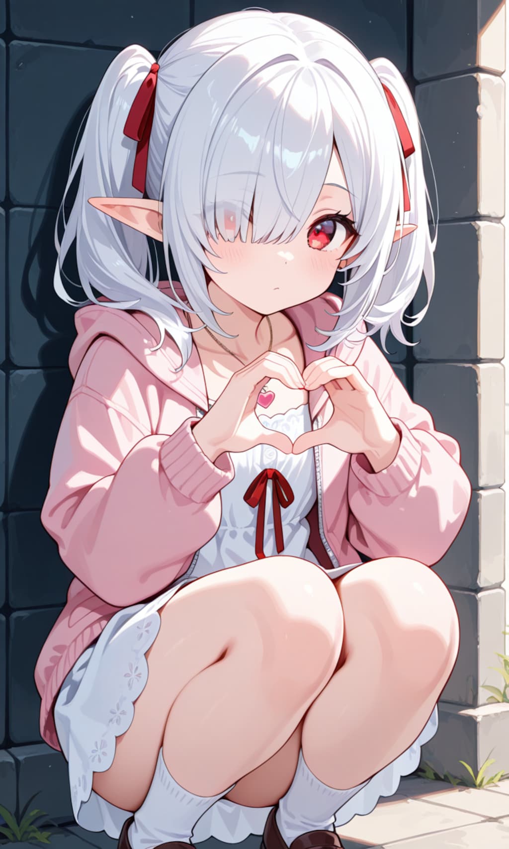 ハートマークなシロネさん