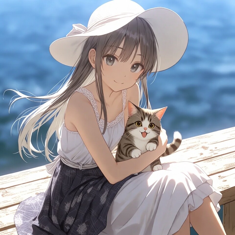 ねこと少女