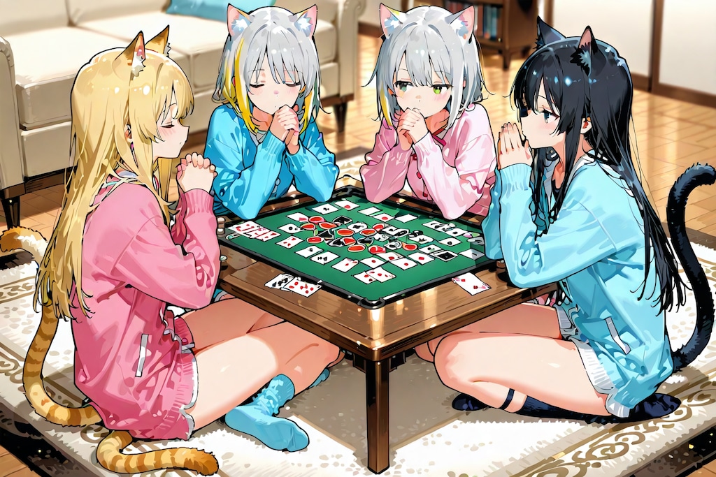 ねぇ！「君たちのご実家に新年の挨拶する順番」で真剣勝負するのやめてくれる？「「「そうはいかないの！」」」