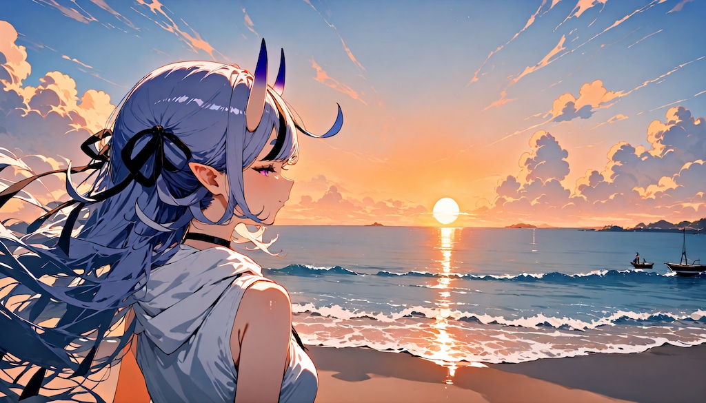 海 - 竜胆尊 / にじさんじ