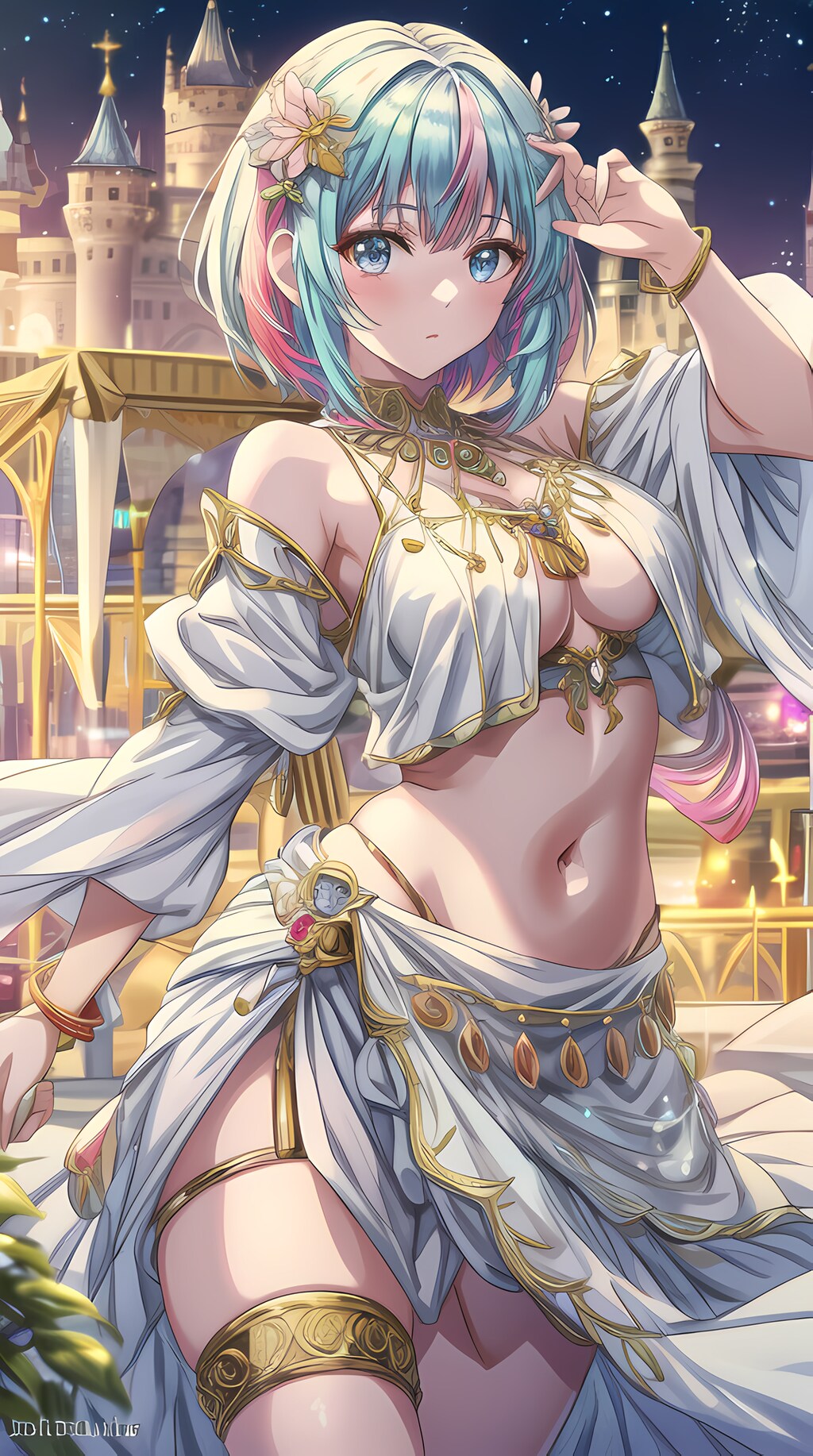 純白の踊り子達