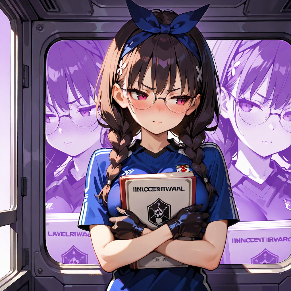 眼鏡三つ編み2nd 2