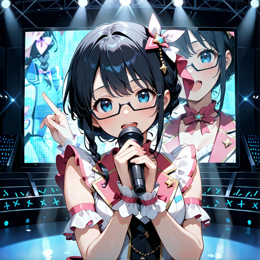 眼鏡三つ編み2nd 2