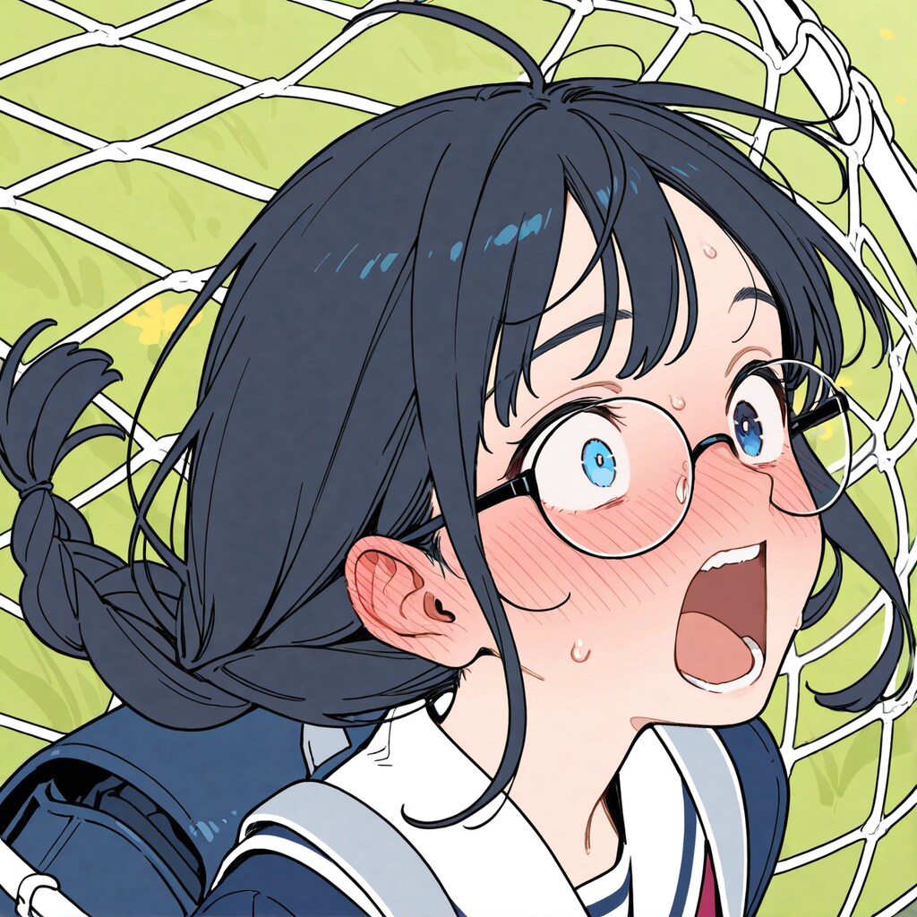 眼鏡三つ編み2nd 2