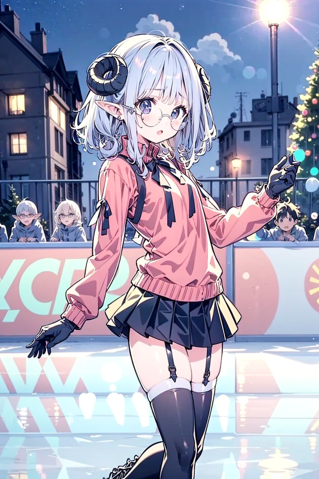 アイススケート死神ちゃん