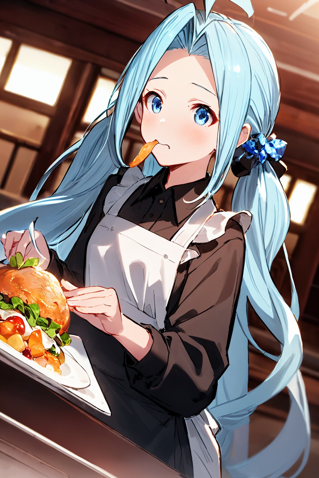 つまみ食いルリアちゃん