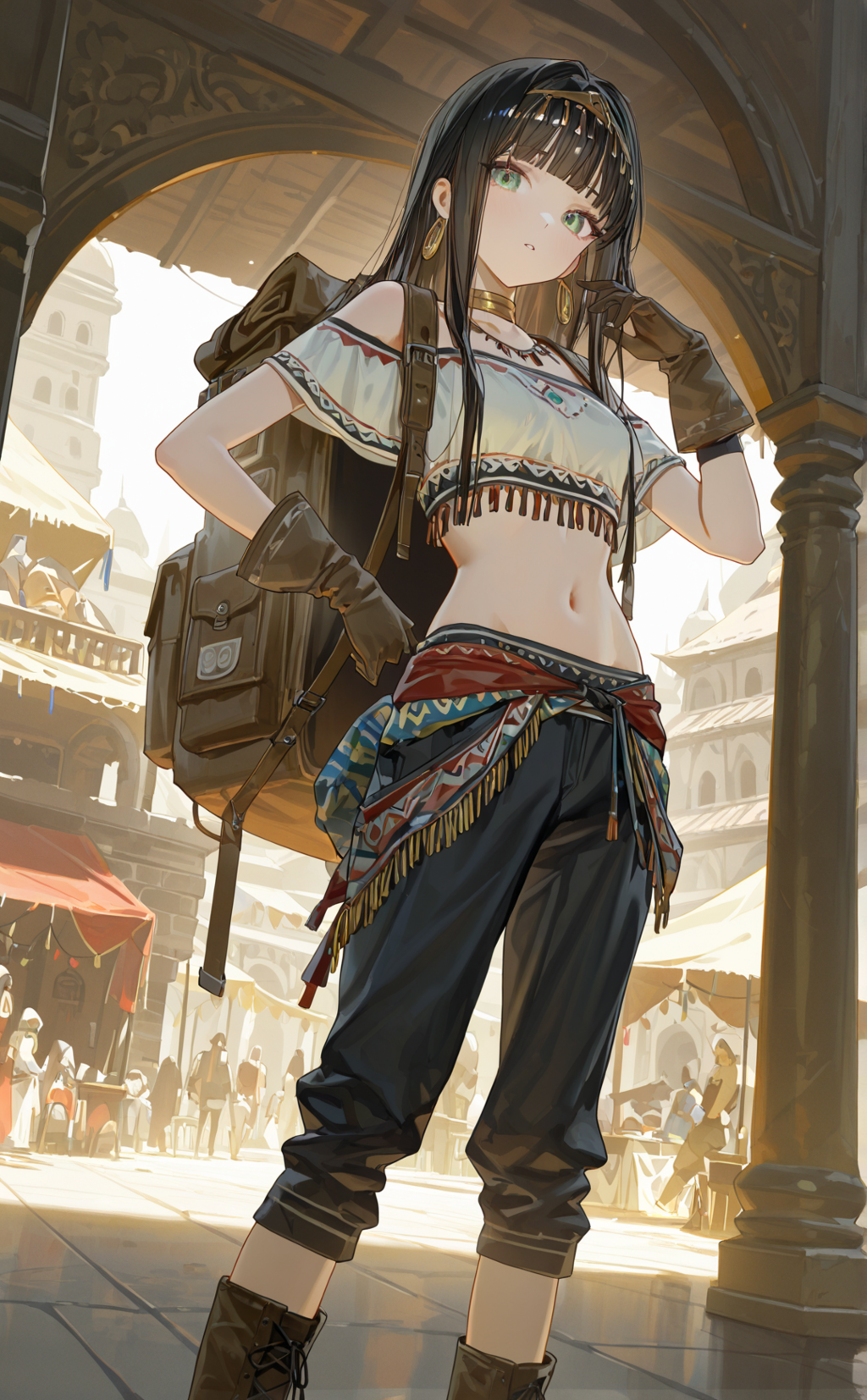 砂の都の交差点