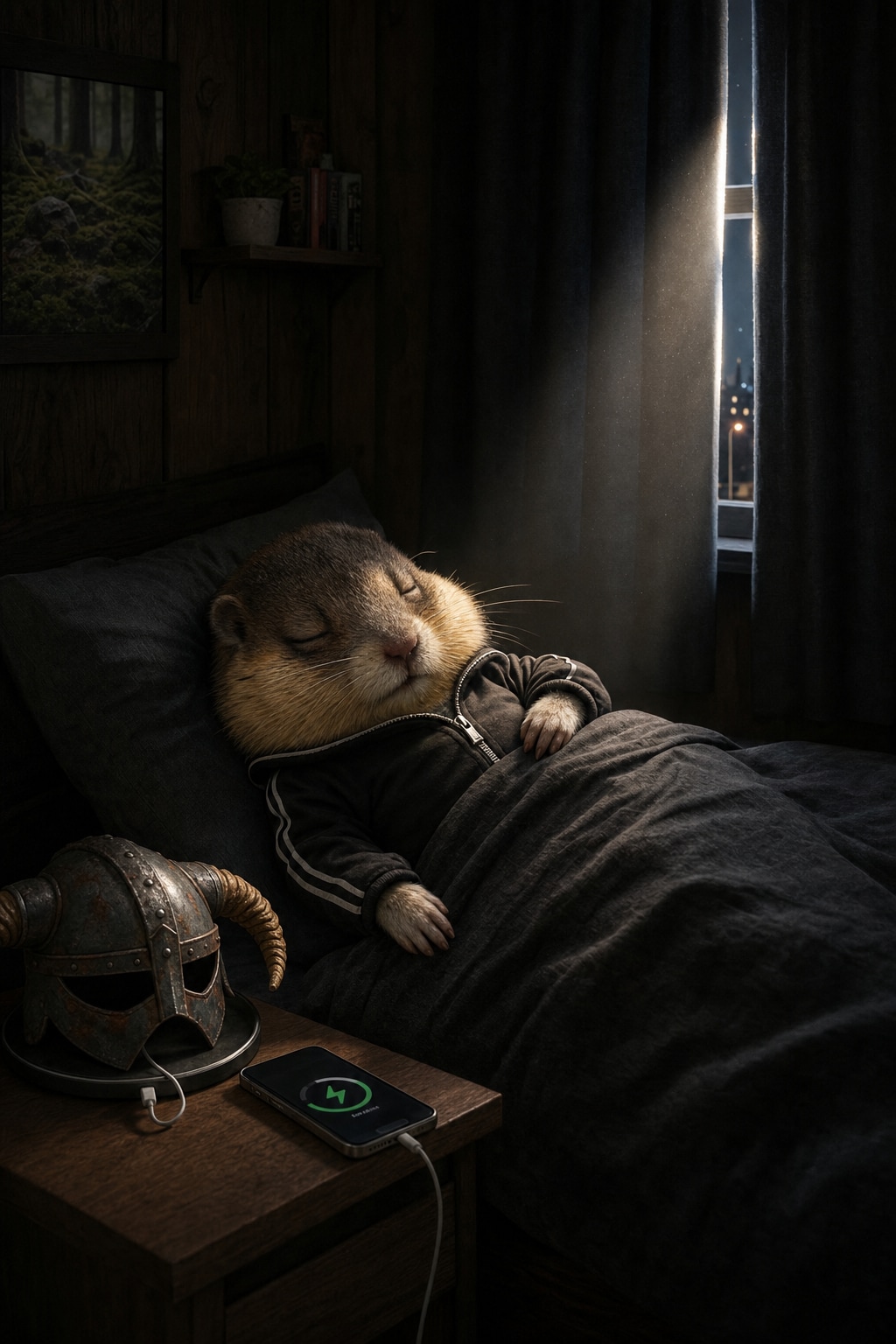 眠るレミンシー