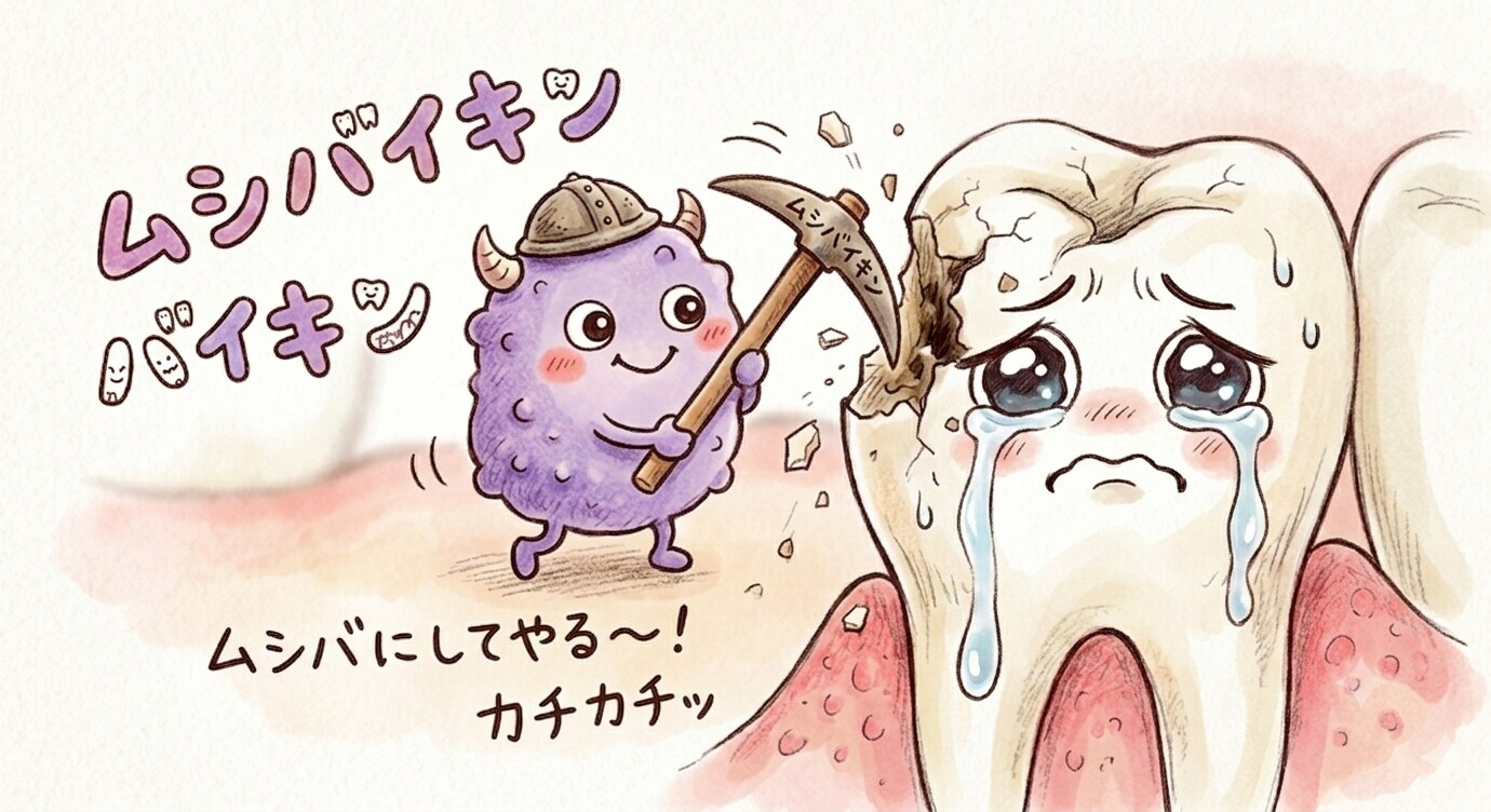 バイキンがあばれてる！