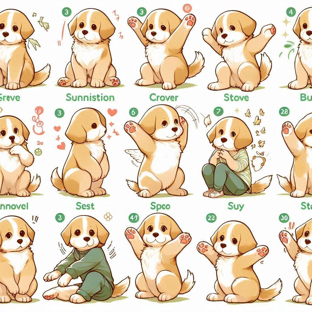 複数ポーズってプロンプトがかわいいよ！