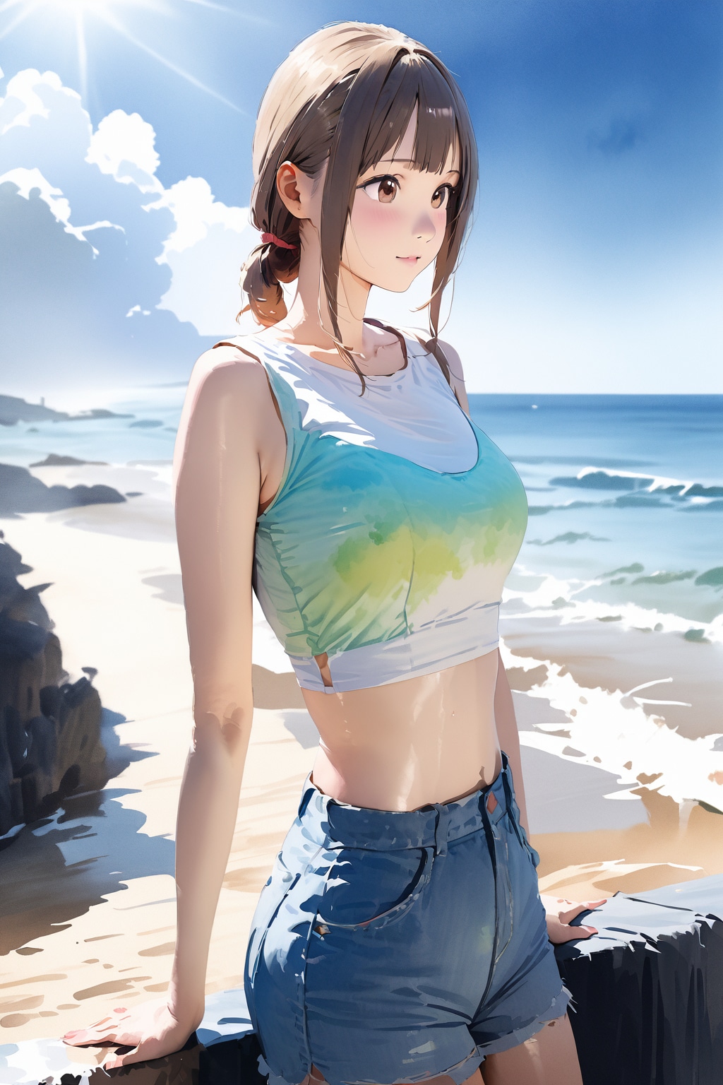 sea | の人気AIイラスト・グラビア