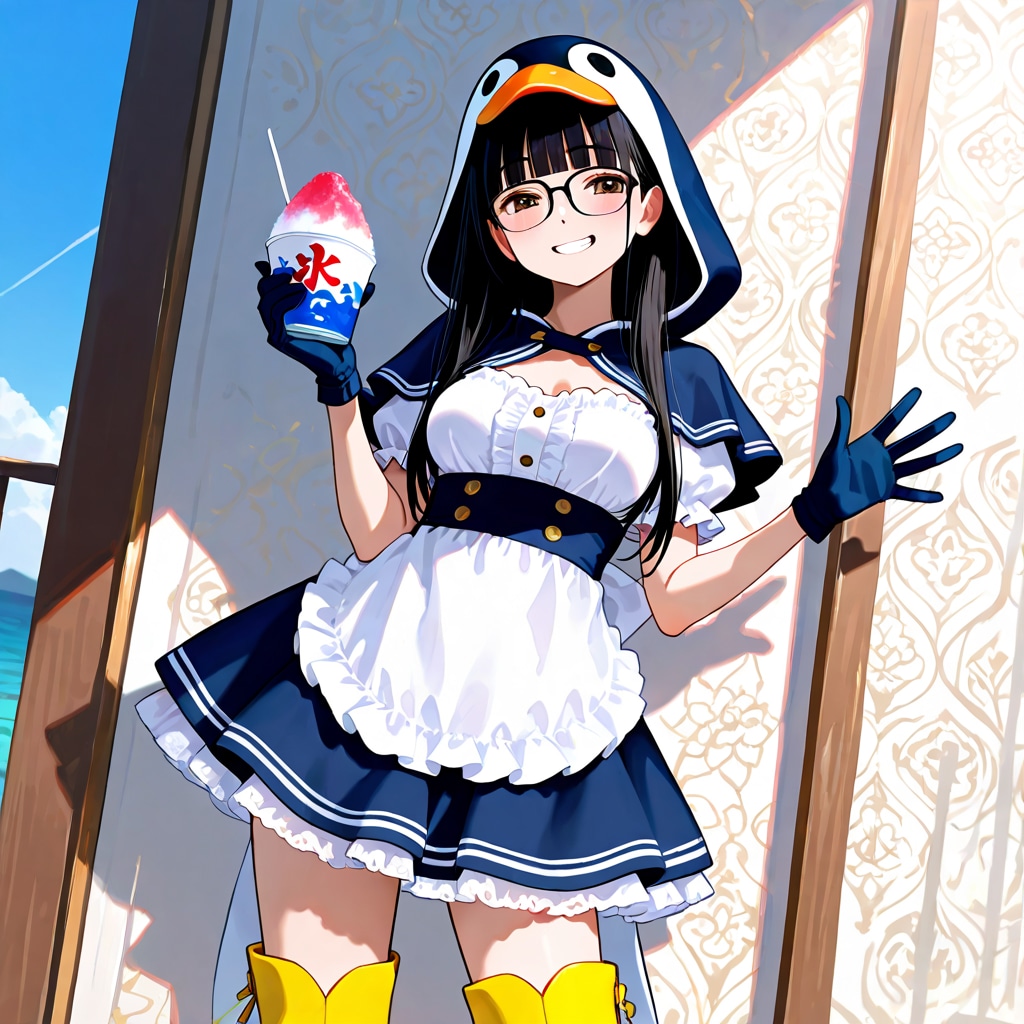 ペンギン服を作ろう♪②