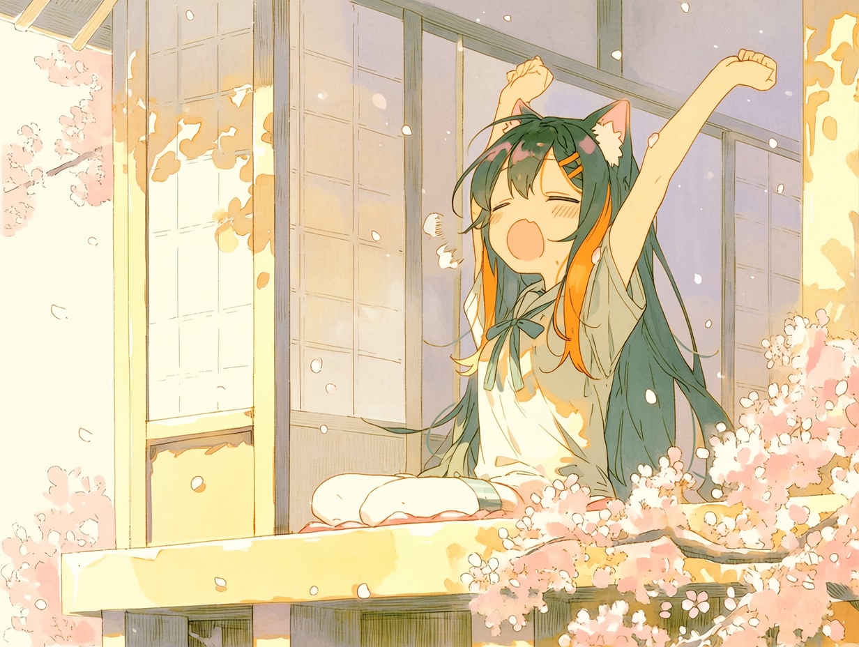 春の目覚め（５）翠鈴　niji7 | の人気AIイラスト・グラビア