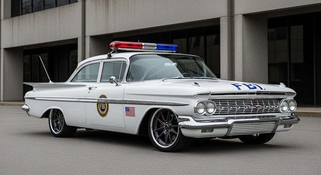 シボレーインパラFBIパトロールカー