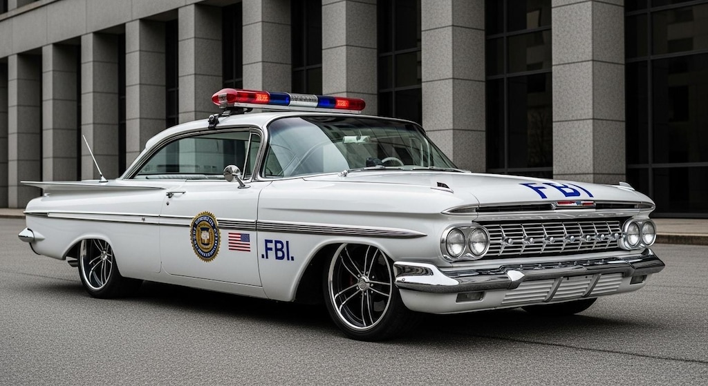 シボレーインパラFBIパトロールカー