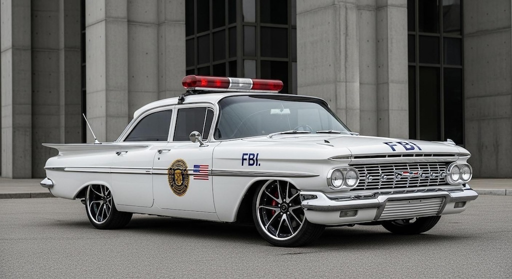 シボレーインパラFBIパトロールカー