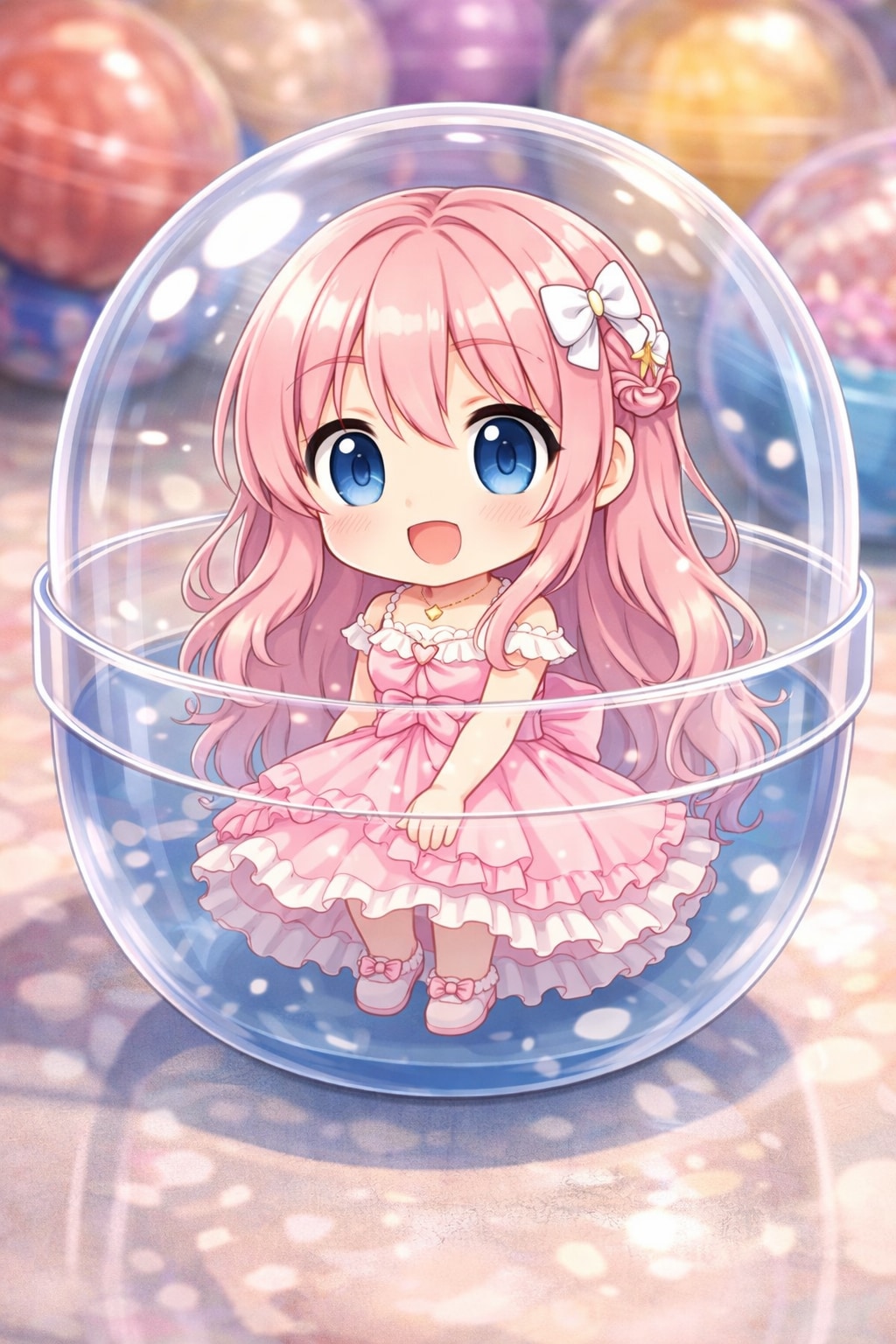 新モデルECHIDNAちゃんをカプセルに入れたよ | の人気AIイラスト・グラビア