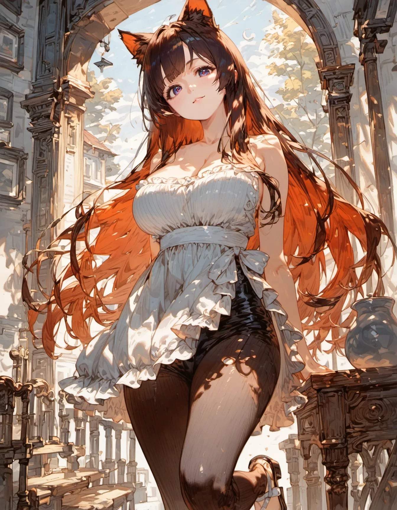 Grace of the Ancient Ruins | の人気AIイラスト・グラビア